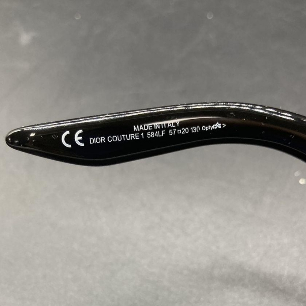 🇫🇷Christian Dior💖 couture black rim sunglasses - Picture 6 of 11